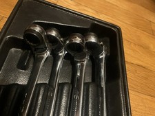 Icon Double Box Flex Ratcheting Wrench Set Wrdbfm 4 Piece 19mm To 12mm