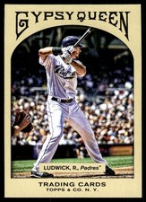 Ryan Ludwick 2011 Topps Gypsy Queen #157 Padres MLB READ FREE SHIP AutographDen
