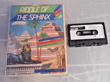 COMMODORE 64 COMPUTER GAME RIDDLE OF THE SPHINX ---LONGMAN--1984