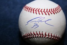 BRANDON MOSS AUTOGRAPHED SIGNED BASEBALL ST. LOUIS CARDINALS OML