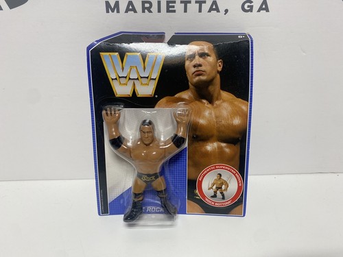 WWE Retro Series 2 The Rock Figure MOC...