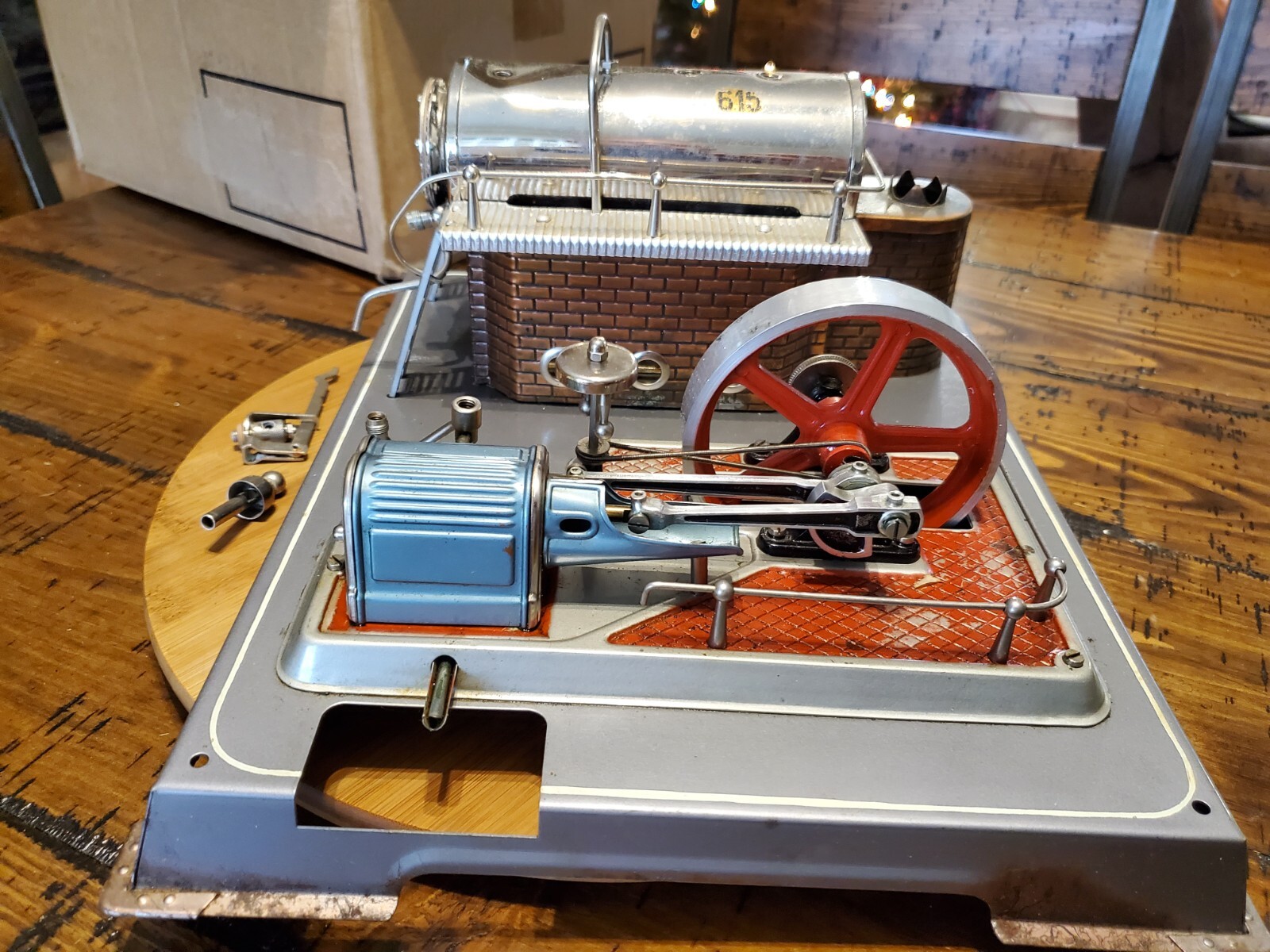 Wilesco D20 Steam Engine for parts eBay