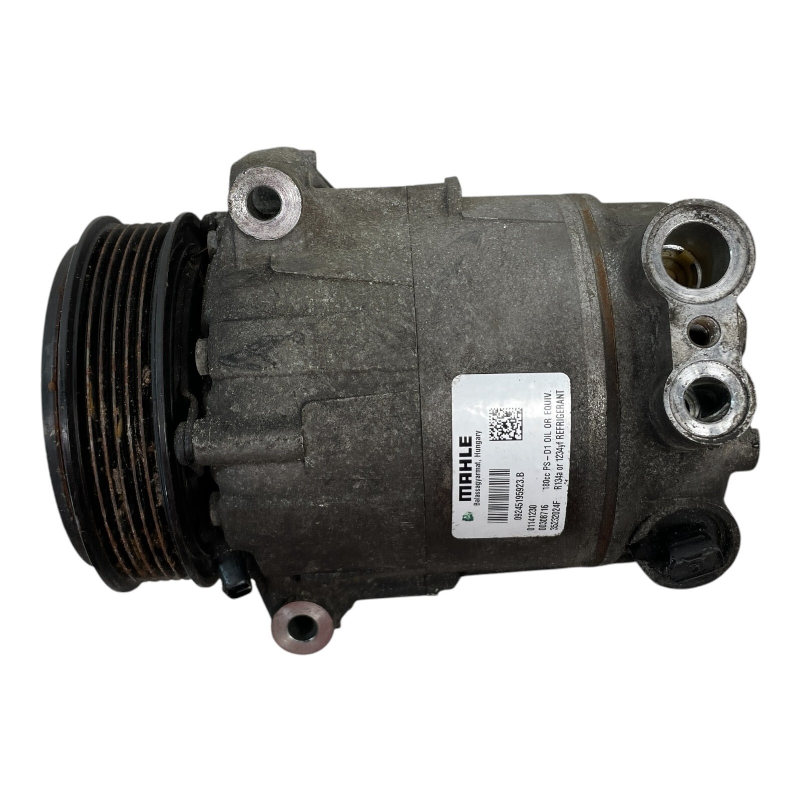 2014-2020 Maserati Ghibli M157 3L A/C air conditioning compressor & clutch OEM