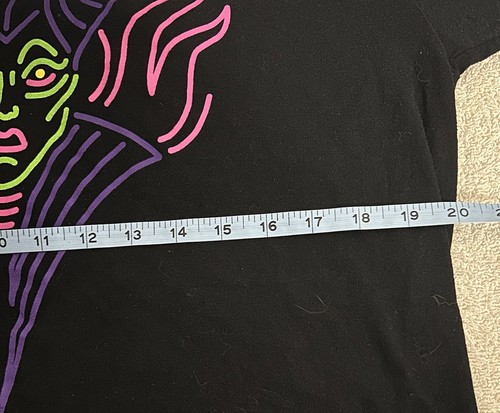 Disney Parks Men's Large Maleficent Neon Short Sleeves T-Shirt Sleeping Beauty - Picture 4 of 6