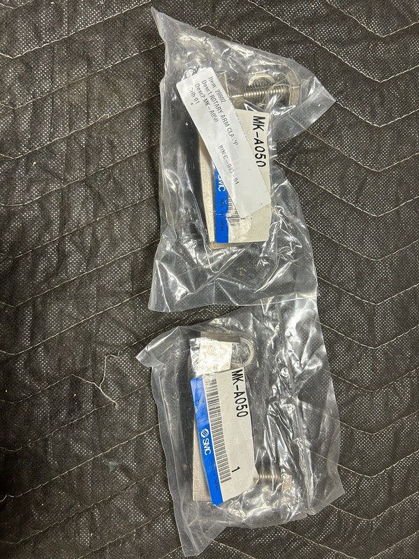 Lot Of 2.  SMC MK-A050 Rotary Arm Clamps     3 Lots Of 2 Available