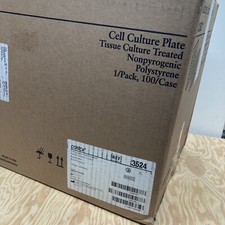 NEW 100 Corning Costar 24-Well Sterile Cell Culture Plates 3524