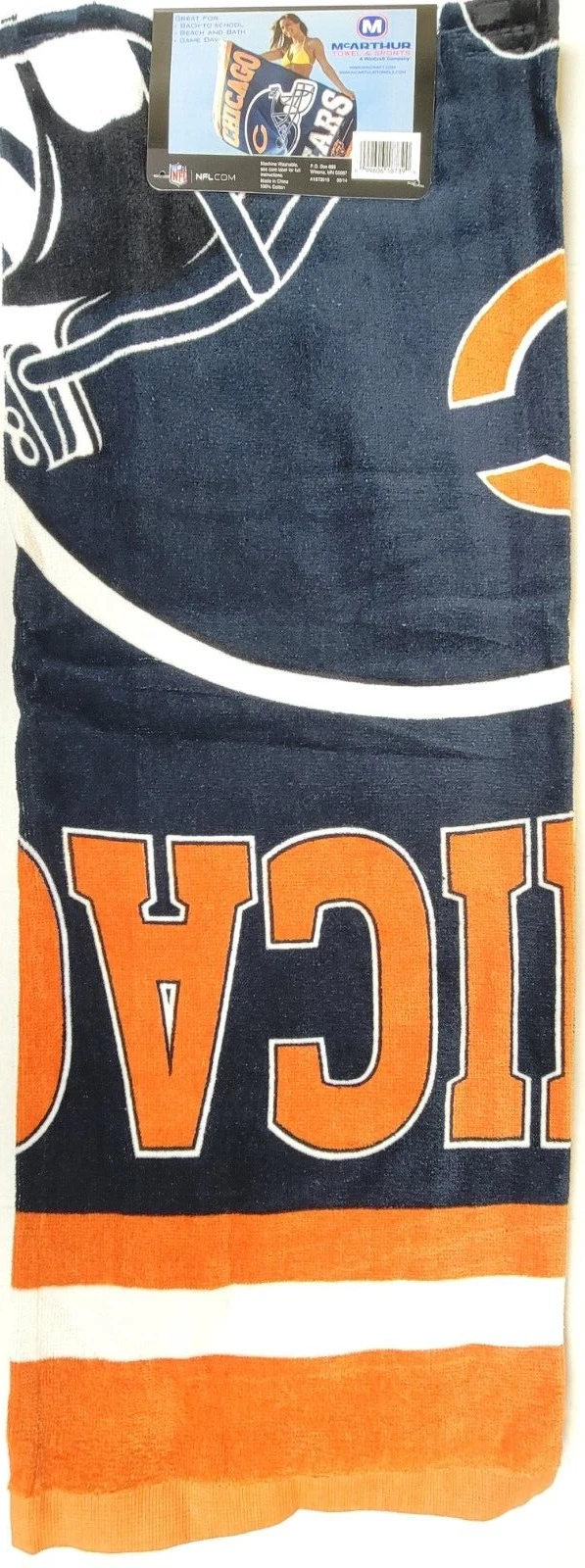 Chicago Bears Beach Towel