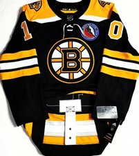 PRO-46 JEAN RATELLE BOSTON BRUINS HHOF PATCH ADIDAS NHL AUTHENTIC HOCKEY JERSEY