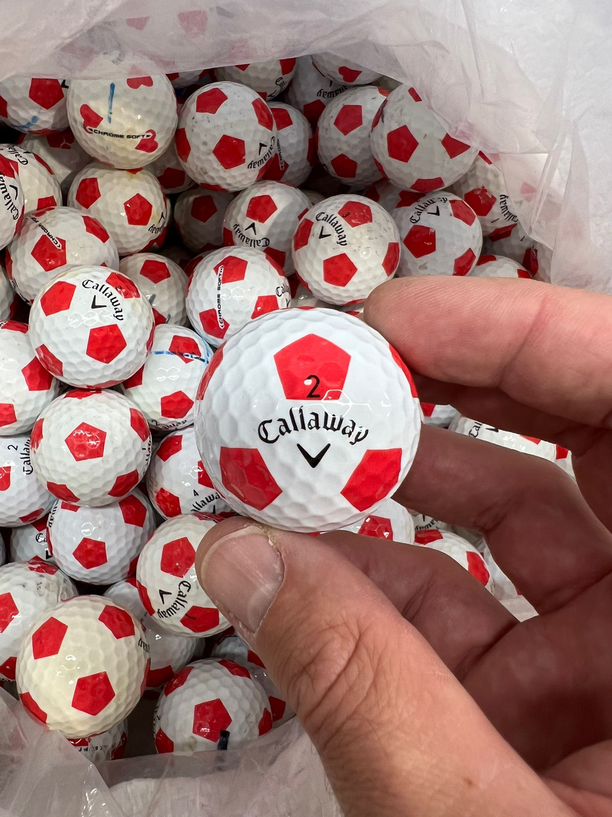 50 Callaway Chrome Soft TruVis Golf Balls Clearance Sale Golf Balls