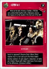Star Wars CCG 3,720 To 1 - Dagobah WB