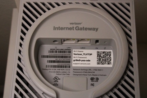 VERIZON Internet Gateway WNC-CR200A WIFI6 INTERNET GATEWAY - Picture 6 of 7