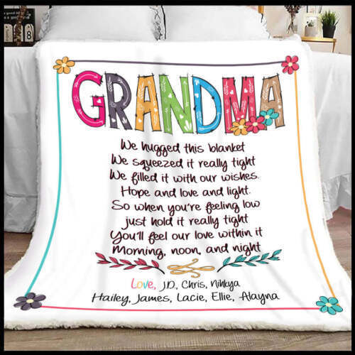 To My Mother-In-Law I Love You From Daughter-In-Law SOFA BLANKET Christmas Gift
