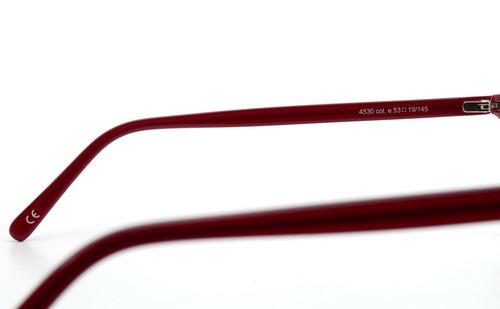 Andy Wolf Eyewear Glasses Frame 4530 53-19 145 Col. E Love Red Panto Acetate - Picture 7 of 10