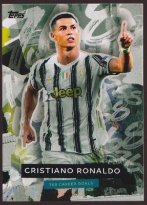 2020-21 Topps 768 Career Goals Cristiano Ronaldo Juventus Turin