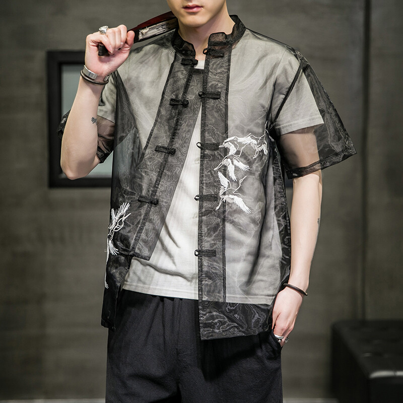 Dress Shirt Short Sleeve Suit Jacket Mens Sleeve Dress Shirt Suit