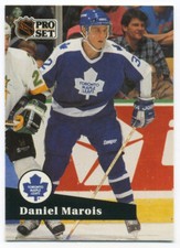 Pro Set Hockey Card 1991-92 #223 Daniel Marois