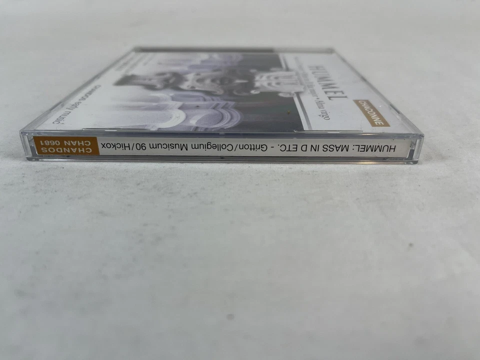 The Hummel Mass Edition Vol.1 Mass In D Major B Flat Alma Virgo CD Chandos 0681 - Image 4 of 4