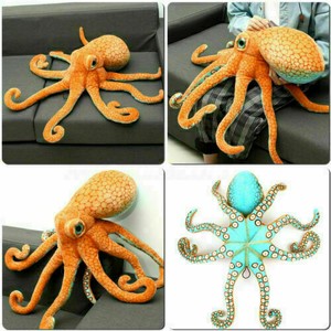 50cm 80cm Riesenkrake Krake Pluschtier Stofftier Kraken Tintenfisch Kuscheltier Ebay