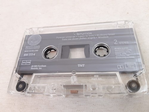 TNT Intuition Album Cassette Tape 1989 Norwegian Glam Metal Rock Vertigo VGC - Picture 5 of 7