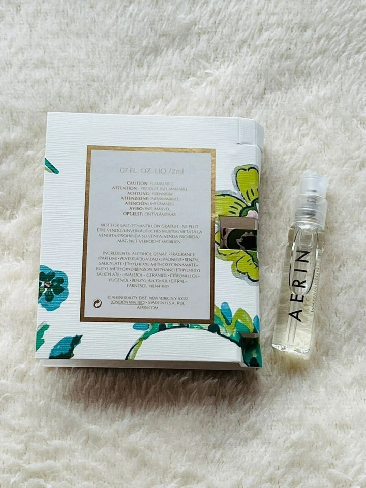 Aerin "Waterlily Sun" Eau De Parfum 0.07oz/2ml Muestra Spray EDP - NUEVO Foto 2 de 2