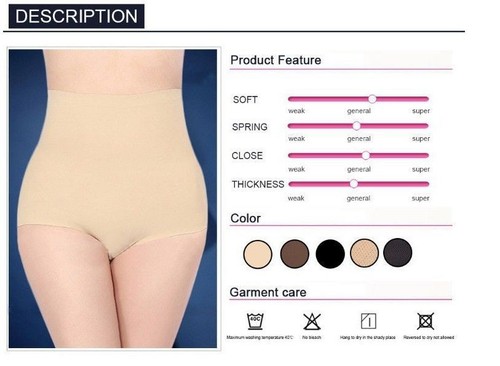 Buttock Padded Underwear High Waist Bum Shaper Butt Enhancer Knickers Panties - Picture 3 of 13