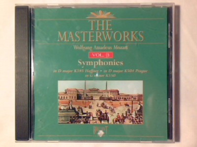 HARTMUT HAENCHEN Mozart: Sinfonien Nr. 35, 38, 40 cd DIE MEISTERWERKE VOL. 3