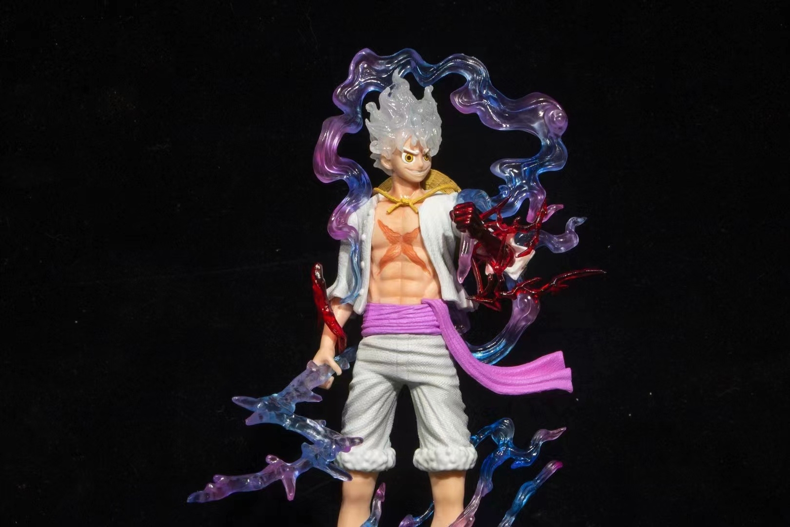 WCF Scale Gear Five Hito Hito no Mi, Model: Nika Monkey D Luffy - ONE PIECE  Statue 