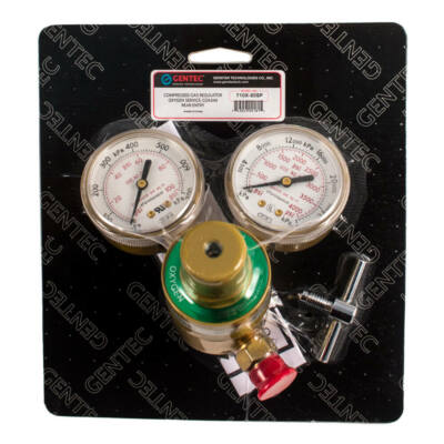 Gentec Small Torch Oxygen Regulator - 14-534