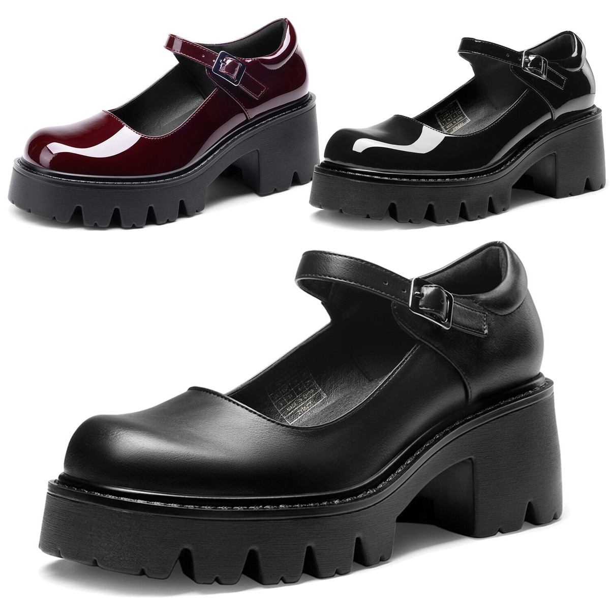 beautiful shoes 「MARYJANE」23.5 Amazon.com | missfiona Womens Mary Jane Sneaker Flat Shoes