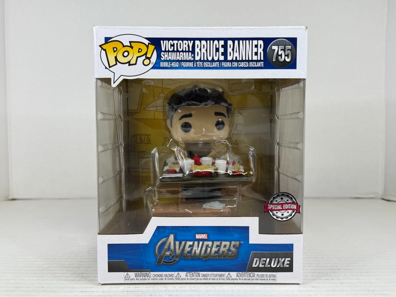 Vinilo Funko Pop - Marvel - Victory Shawarma - Bruce Banner - #755
