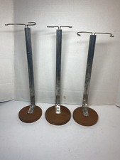 Vintage Lot Of 3 Doll Stands
