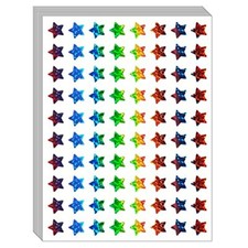 2400Pcs Small Star Stickers for Kids Reward, 30 Sheets Holographic Glitter