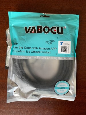 Vabogu Cat 8 Ethernet Cable 10 Feet, Indoor & Outdoor