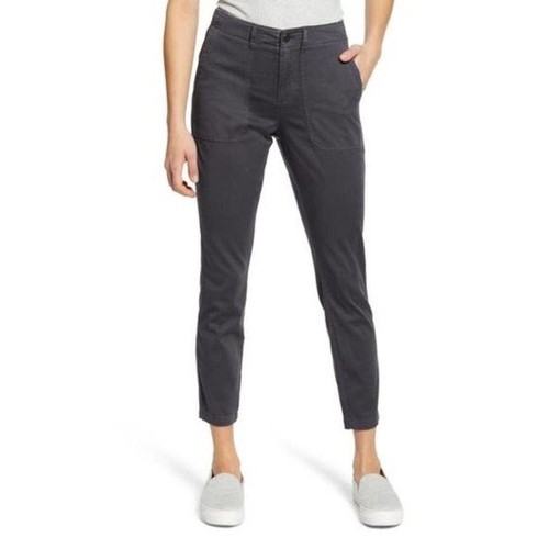 Caslon Crop Ankle Utility Cargo Pocket 