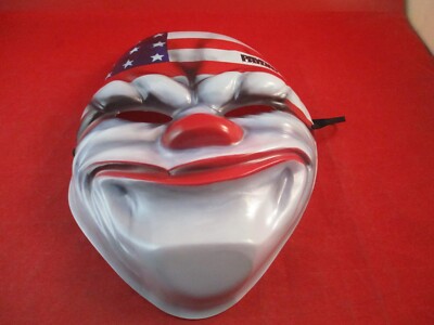 Payday The Heist Playstation 3 PS3 PC Overkill Software E3 Promo Mask AUTHENTIC!