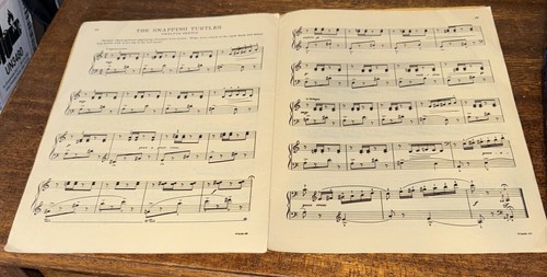 Antique 1934 Piano Course Book 14 Sketches Young Artists 3rd Year By B Wayness - Picture 3 of 6
