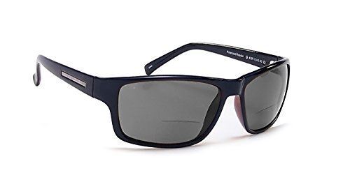 Coyote Eyewear BP-13 Polarized BiFocal Sunglasses in Black