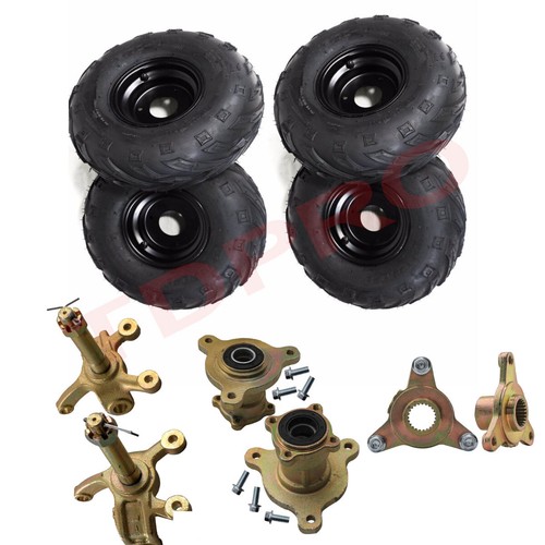 6" Wheels 145/70-6 Go Kart Tire Tube Rim Hub Taotao Coolster 125c Quad Buggy ATV - Picture 38 of 41