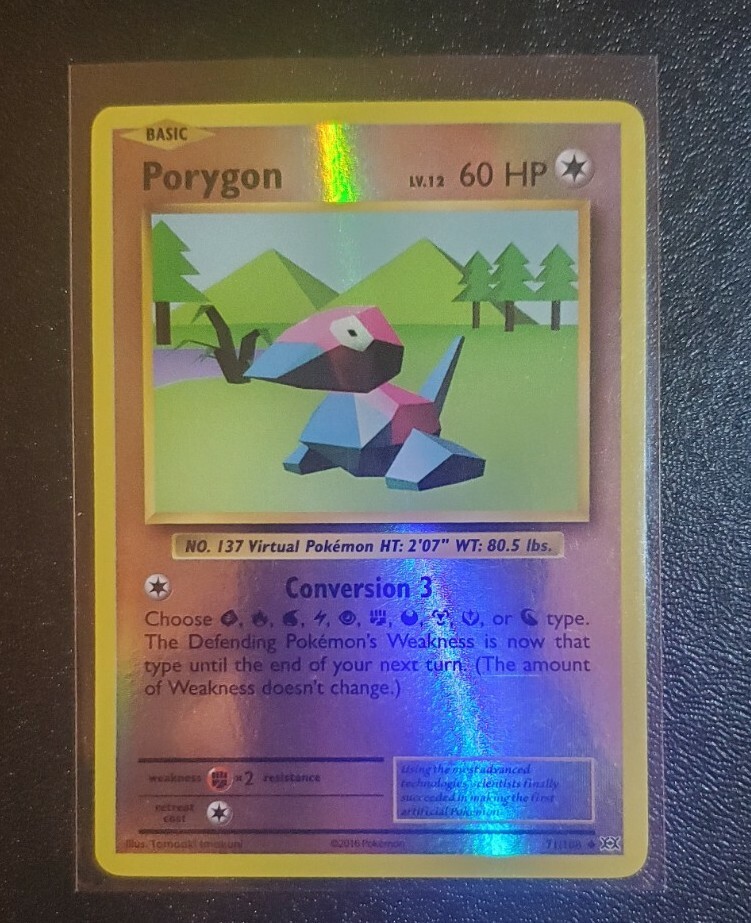 Pokemon TCG : Porygon 71/108 Reverse Holo XY12 Evolution | eBay