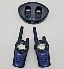 Cobra MicroTalk PR3500DX 2 Way Walkie Talkie Radio TESTED WORKS x2  1 GA-CC