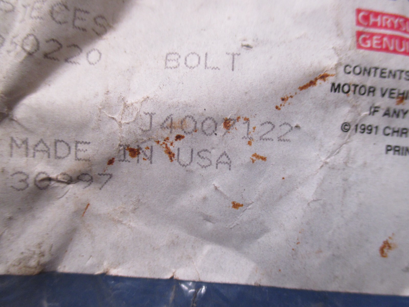 bolts(5)new,N.O.S.for torque coverter to flywheel,80 