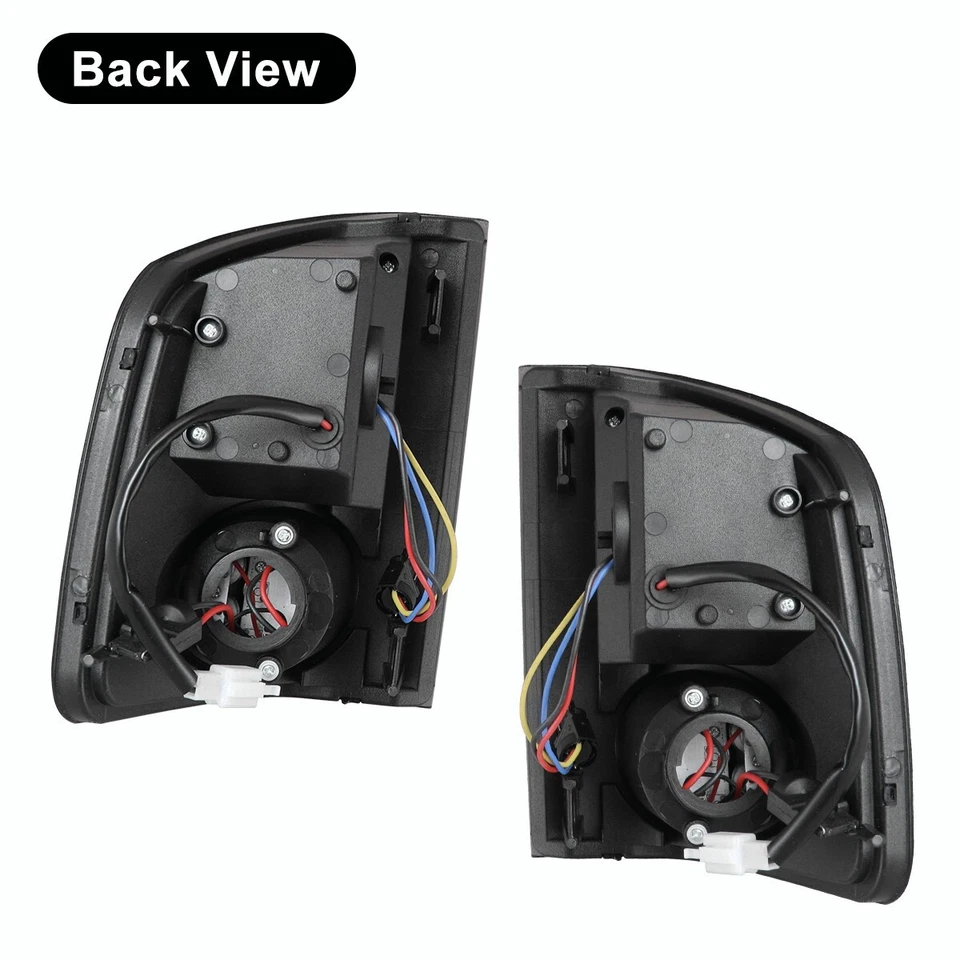 Luces traseras LED de humo lámpara de freno para Chevy S10 GMC Sonoma Isuzu Hombre 1994-2004 Foto 3 de 4