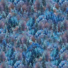 Frozen Forest Night Before Christmas 44" Wide Abraham Hunter BTY