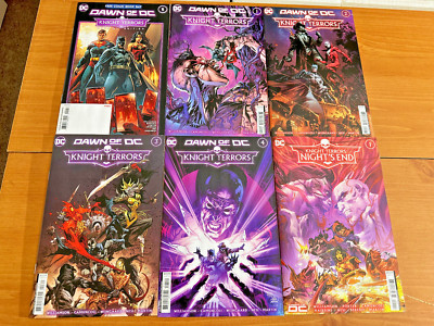 DC Knight Terror #1-4 w/ First Blood & Night's End Set by (W) Joshua Williamson