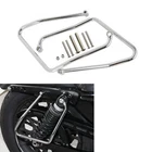 Saddle bags Support Brackets Fit For Harley Sportster XL 1200 883 04-16 Chrome