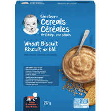 4-Pack Nestl  Gerber Stage 3 Wheat Biscuit Baby Cereal