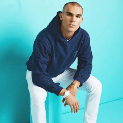 New Mens G/FORE GFORE BIRDIES OVERSIZED FRENCH TERRY HOODIE