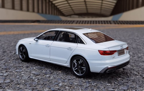 1/18 Scale Audi A4L A4 2020 Diecast Metal Car Model Toy Collection White/Gray - Picture 11 of 29