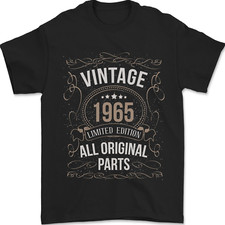 61st Birthday Limited Edition 1965 Mens T-Shirt 100 Cotton