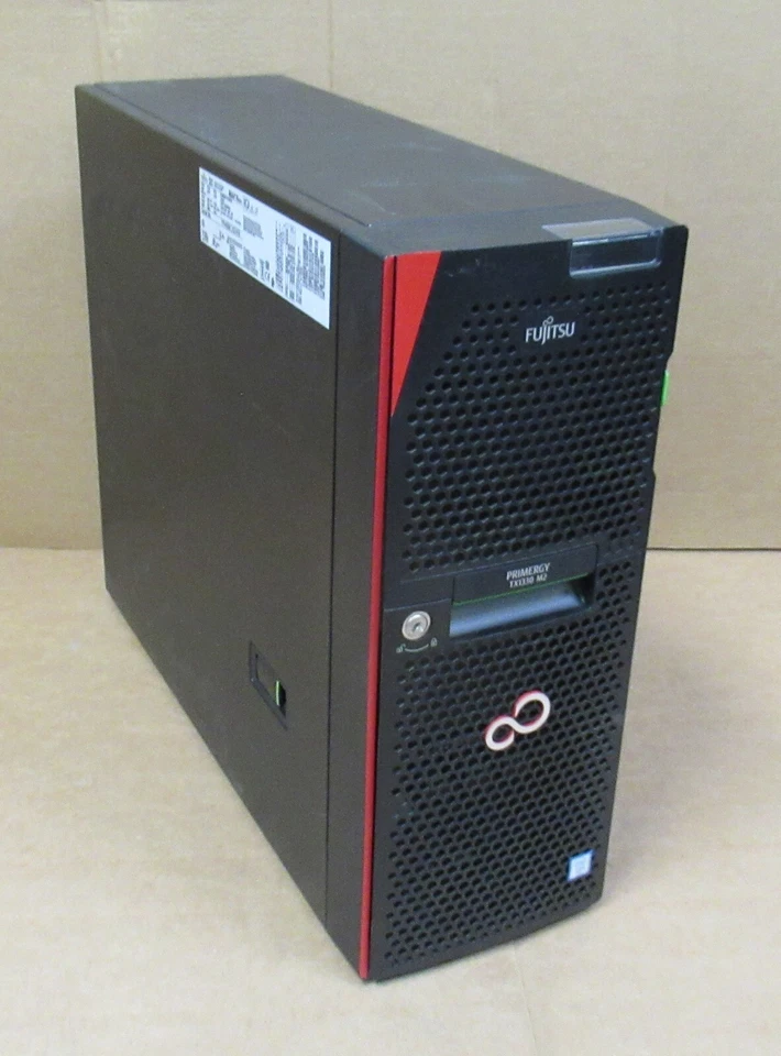 Fujitsu Primergy TX1330 M2 4-Core E3-1270v5 32GB RAM 4-Bay SAS+ SSD Tower Server - Image 2 of 4
